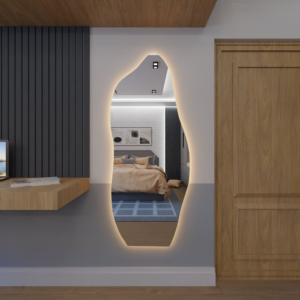 [ULTIMAS UNIDADES]- Espelho Orgânico Com Led 170cm x 70cm